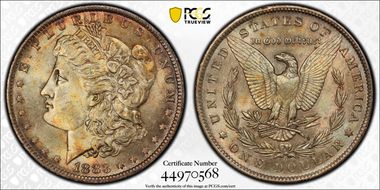 1883-O $1 MS63