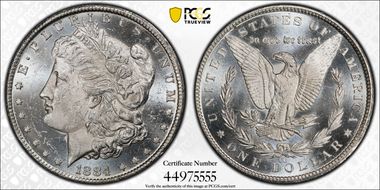1884-CC $1 MS62
