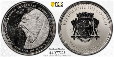 2020 5000 Fr Silverback Gorilla PL68