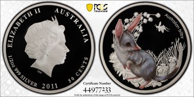 2011-P 50C Bilby Bush Baby 5 of PR69DCAM