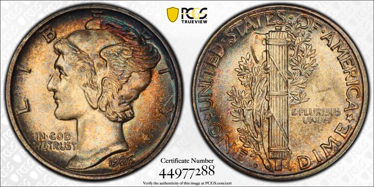 Cert 44977288 - Coin Image