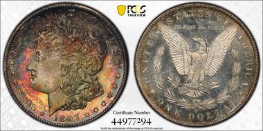 1897-S $1 MS65