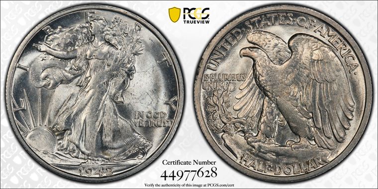 Cert 44977628 - Coin Image