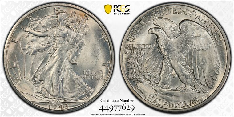 Cert 44977629 - Coin Image