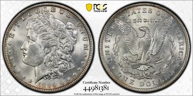 1896-O $1 MS62