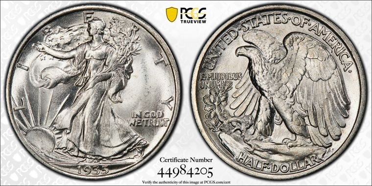 Cert 44984205 - Coin Image