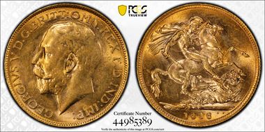 1916-P Sov S-4001 MS63