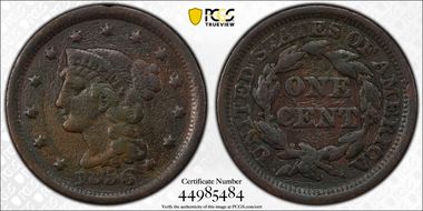 1856 1C Upright 5 N1BN