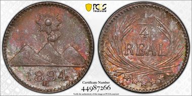 1894-H 1/4 R 5 Stars MS65