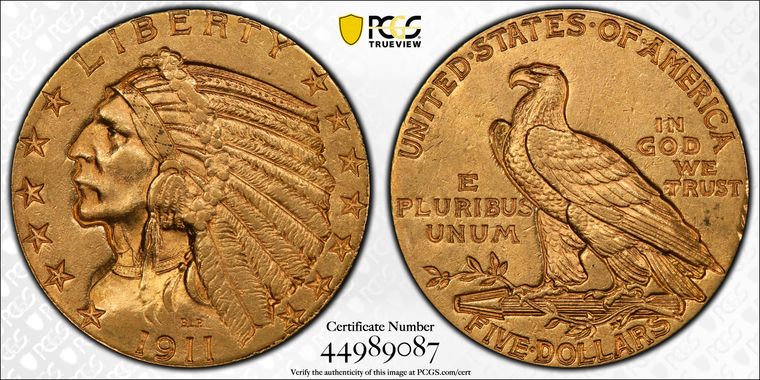 Cert 44989087 - Coin Image