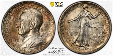 1936 50C Lynchburg MS65