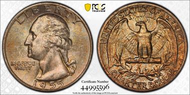 1955 25C MS66
