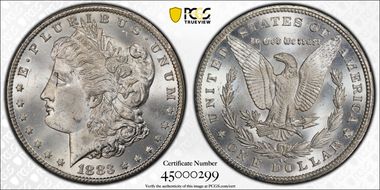 1883-CC $1 MS64