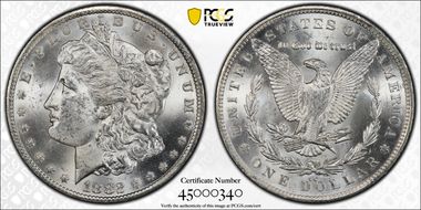 1882-CC $1 MS62