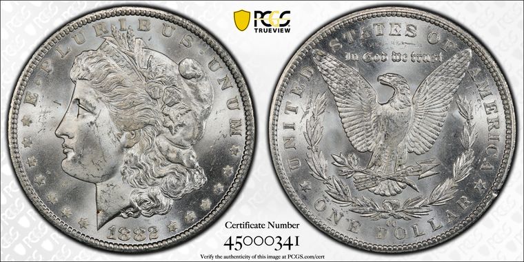 Cert 45000341 - Coin Image