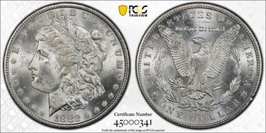 1882-CC $1 MS63