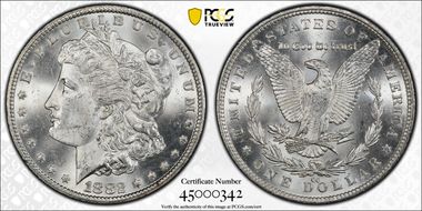 1882-CC $1 MS63