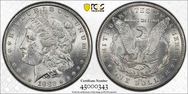 1882-CC $1 MS62