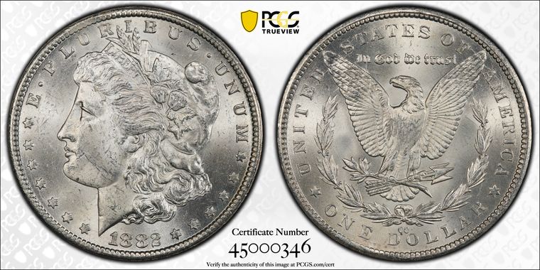 Cert 45000346 - Coin Image