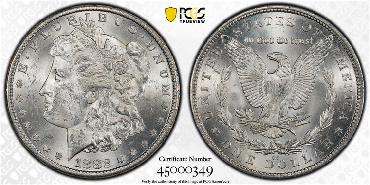 Cert 45000349 - Coin Image