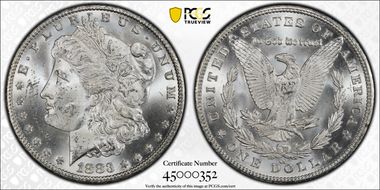 1883-CC $1 MS63