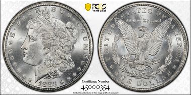 1883-CC $1 MS64
