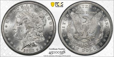 1883-CC $1 MS63