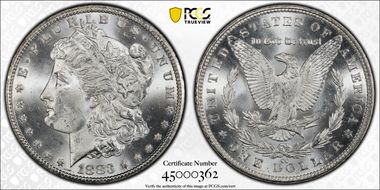 1883-CC $1 MS64