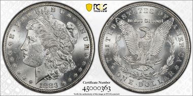 1883-CC $1 MS63
