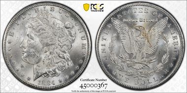 1884-CC $1 MS63