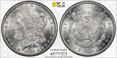 1884-CC $1 MS63