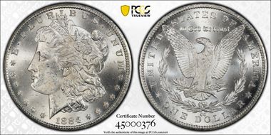 1884-CC $1 MS63