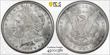 1884-CC $1 MS63