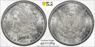 1884-CC $1 MS64