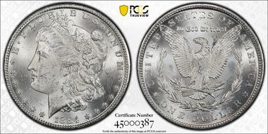 1884-CC $1 MS63