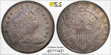 1798 $1 Large Eagle N1