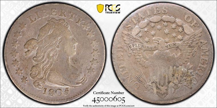 Cert 45000605 - Coin Image