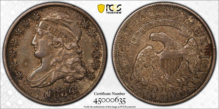 Cert 45000635 - Coin Image