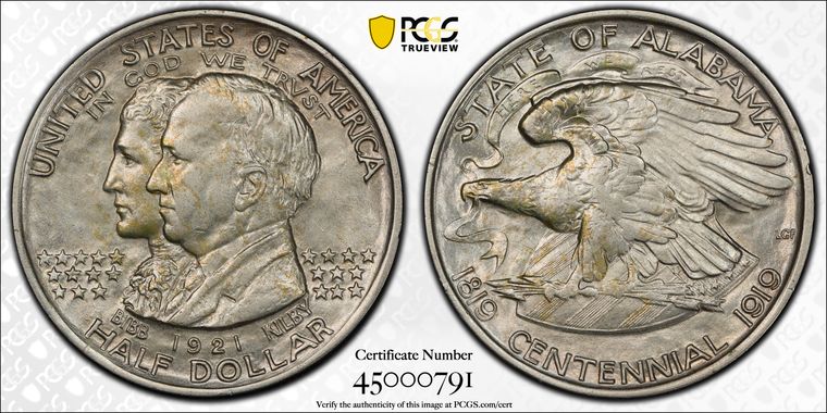 Cert 45000791 - Coin Image