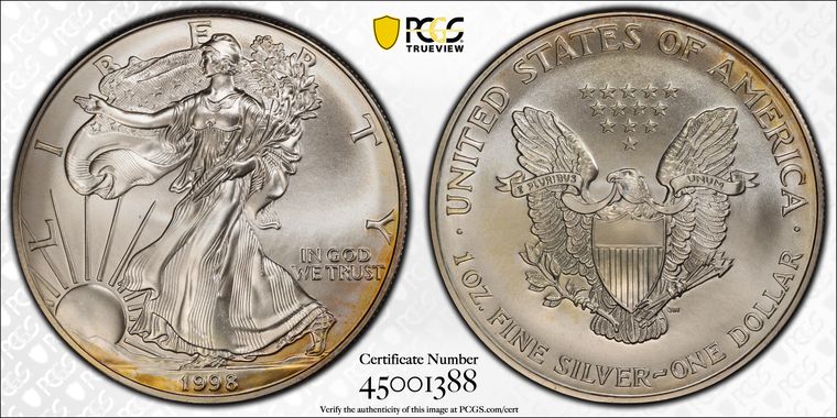 Cert 45001388 - Coin Image