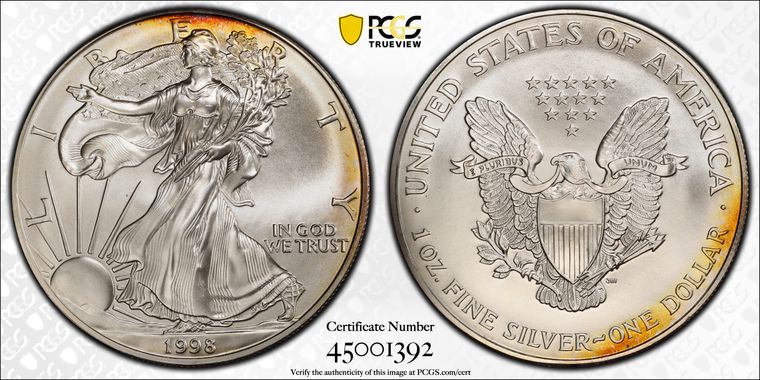 Cert 45001392 - Coin Image