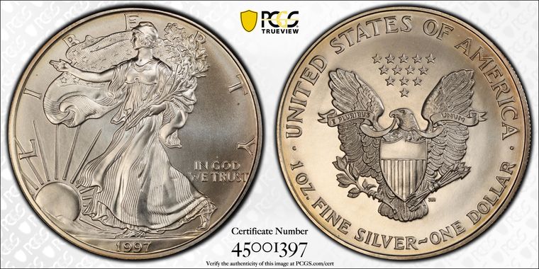 Cert 45001397 - Coin Image