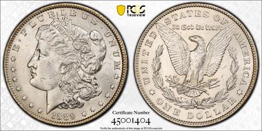 1889 $1 AU53