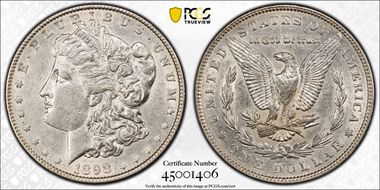 1898 $1 XF45
