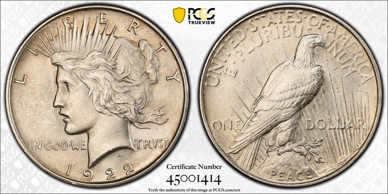 Cert 45001414 - Coin Image