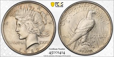 1922 $1 MS63