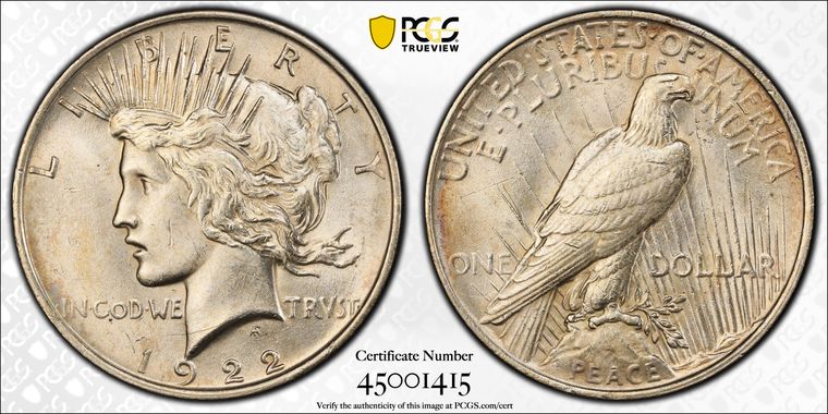 Cert 45001415 - Coin Image