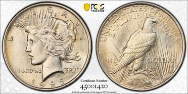 1923 $1 MS61