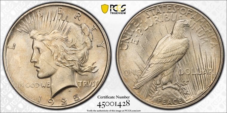 Cert 45001428 - Coin Image