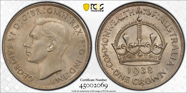 Cert 45002069 - Coin Image